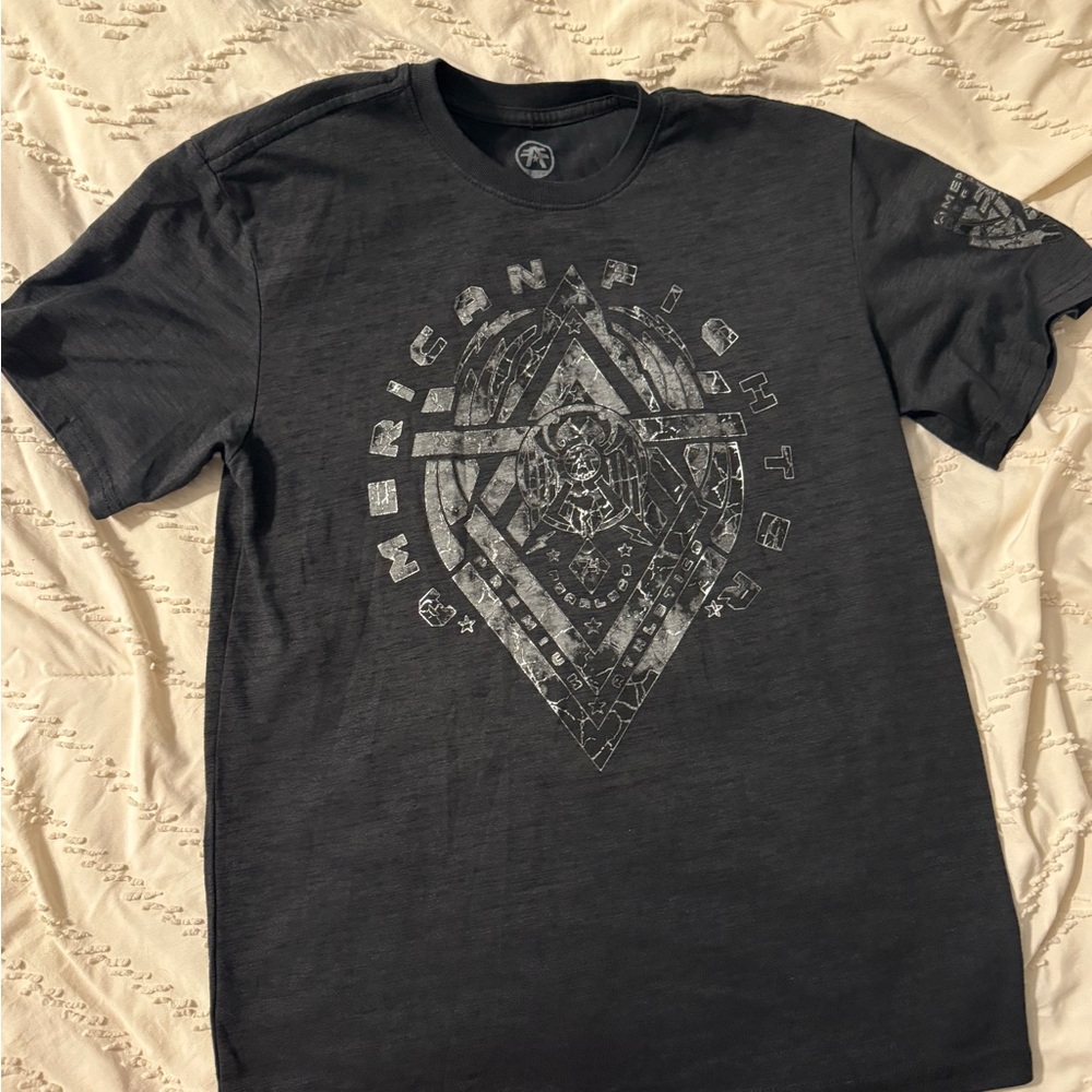 American Fighter Charcoal Graphic Tee